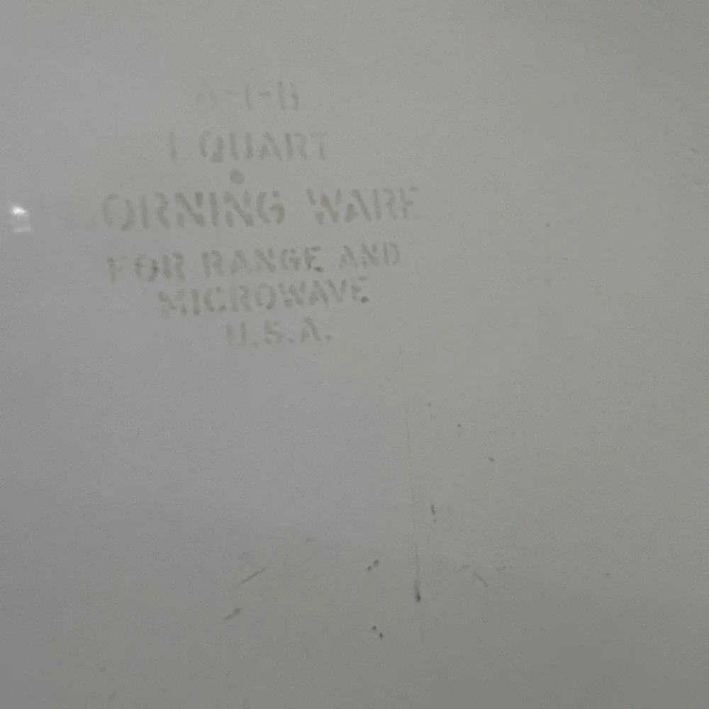 Corningware this early